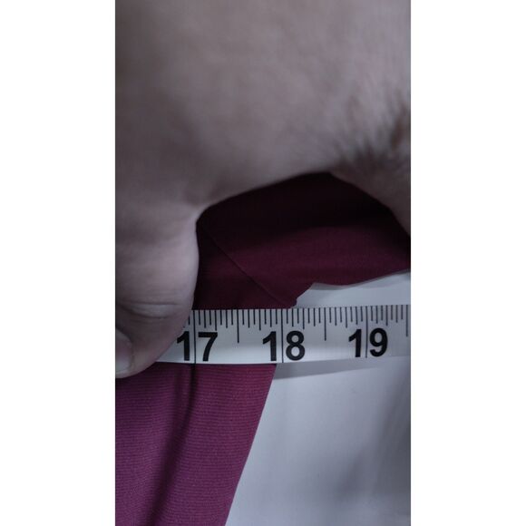 NWT Lauren Ralph Lauren Women's Fuchsia Twisted Knot Sleeved Dress Size 6 - Picture 9 of 9